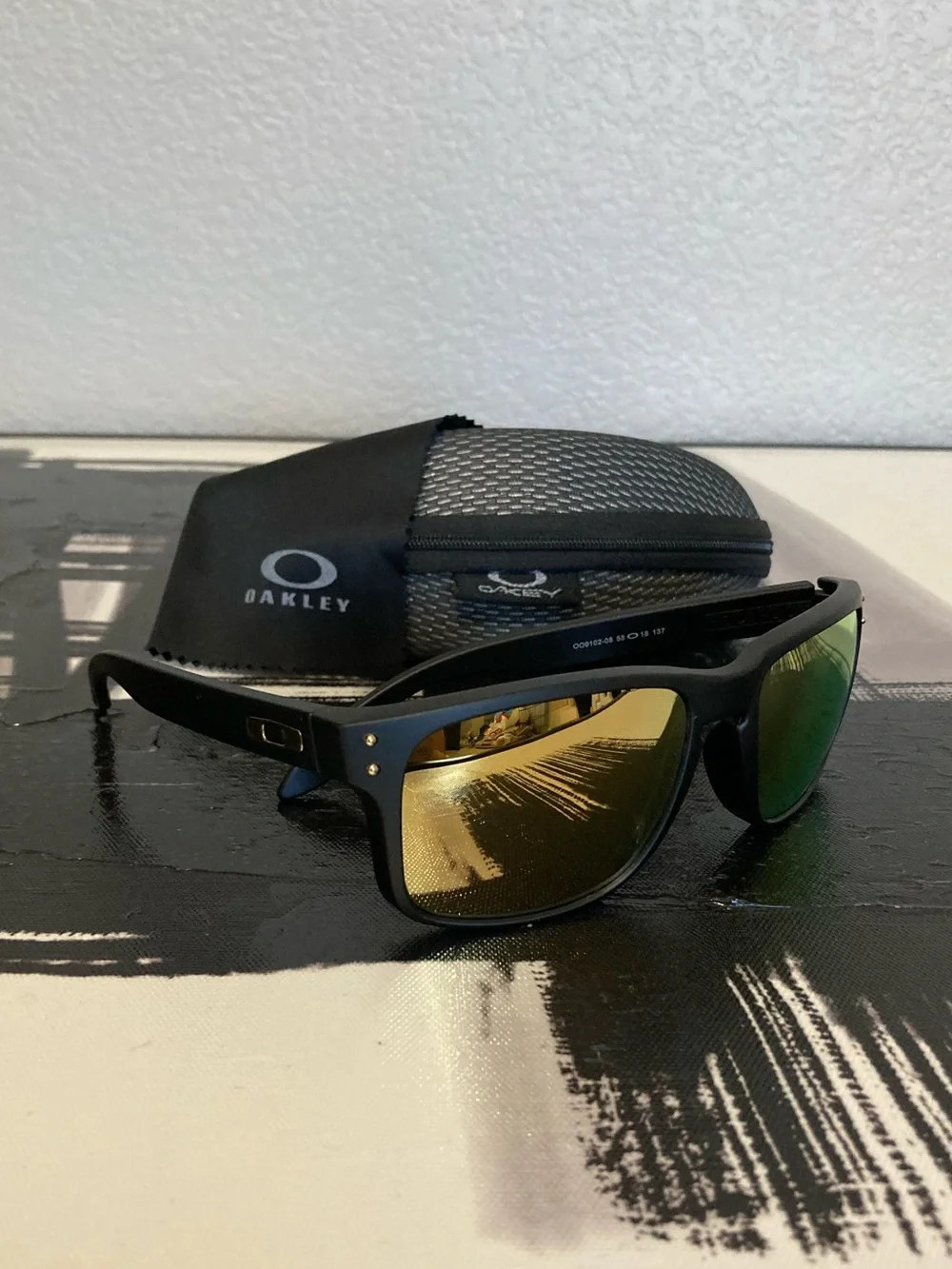 Oakley Holbrook Prizm Polarized 24k Gold OO9102